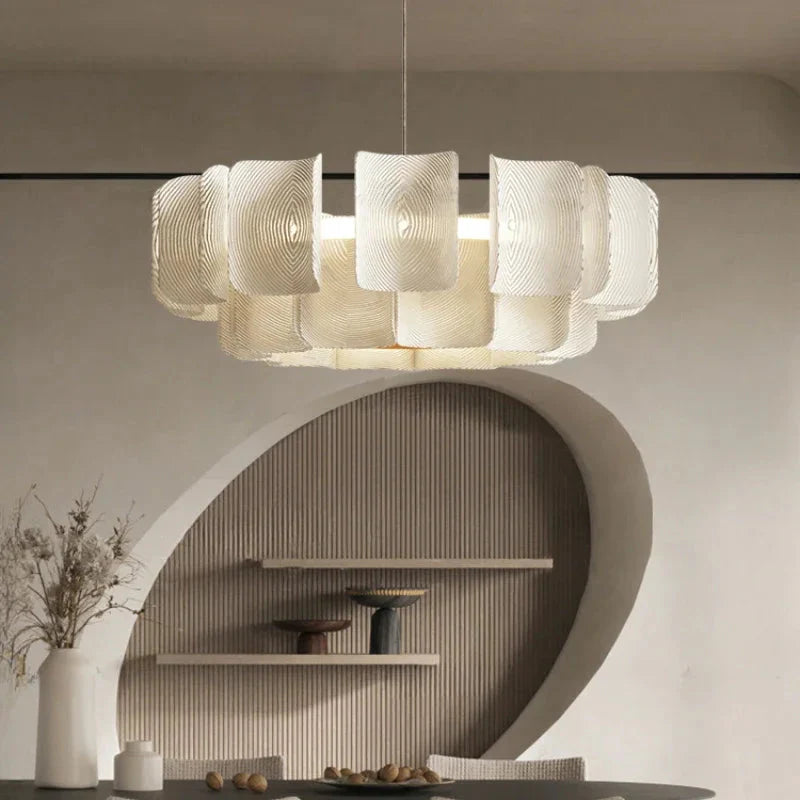 Arten Modern Acrylic Chandelier - Bling Lighting Studio