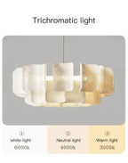 Arten Modern Acrylic Chandelier - Bling Lighting Studio