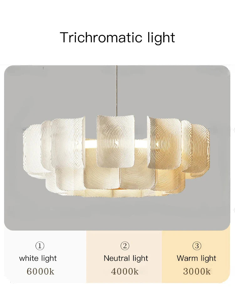 Arten Modern Acrylic Chandelier - Bling Lighting Studio