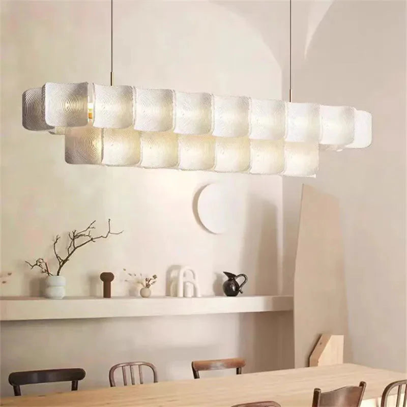 Arten Modern Acrylic Chandelier - Bling Lighting Studio