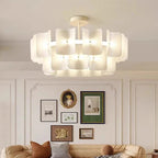 Arten Modern Acrylic Chandelier - Bling Lighting Studio