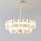 Arten Modern Acrylic Chandelier - Bling Lighting Studio