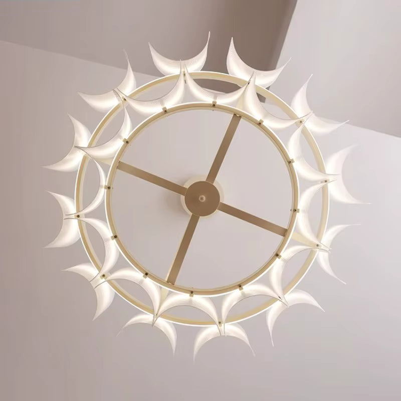 Arten Modern Acrylic Chandelier - Bling Lighting Studio