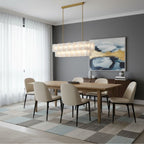 Arten Modern Acrylic Chandelier - Bling Lighting Studio