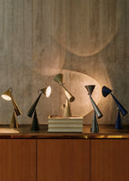 Articulated Cone Table Lamp by Bling Lighting Studio