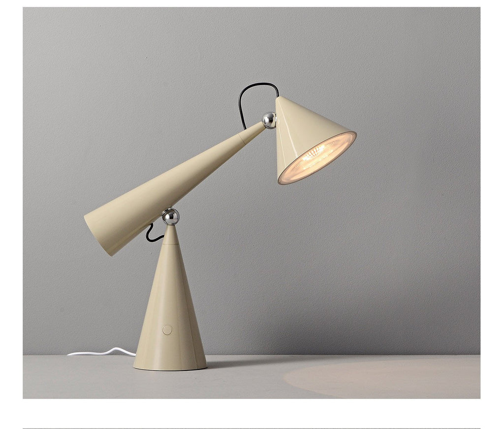 Articulated Cone Table Lamp by Bling Lighting Studio