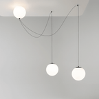 Asteris Multi Globe Pendant Lamp by Bling Lighting Studio