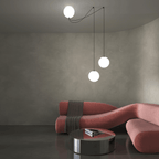 Asteris Multi Globe Pendant Lamp by Bling Lighting Studio