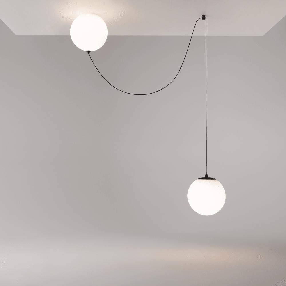 Asteris Multi Globe Pendant Lamp by Bling Lighting Studio