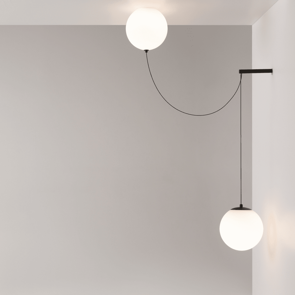 Asteris Multi Globe Pendant Lamp by Bling Lighting Studio