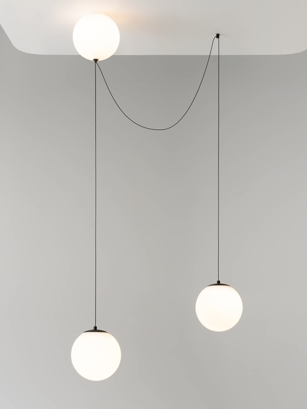 Asteris Multi Globe Pendant Lamp by Bling Lighting Studio
