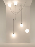 Asteris Multi Globe Pendant Lamp by Bling Lighting Studio