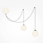 Asteris Multi Globe Pendant Lamp by Bling Lighting Studio