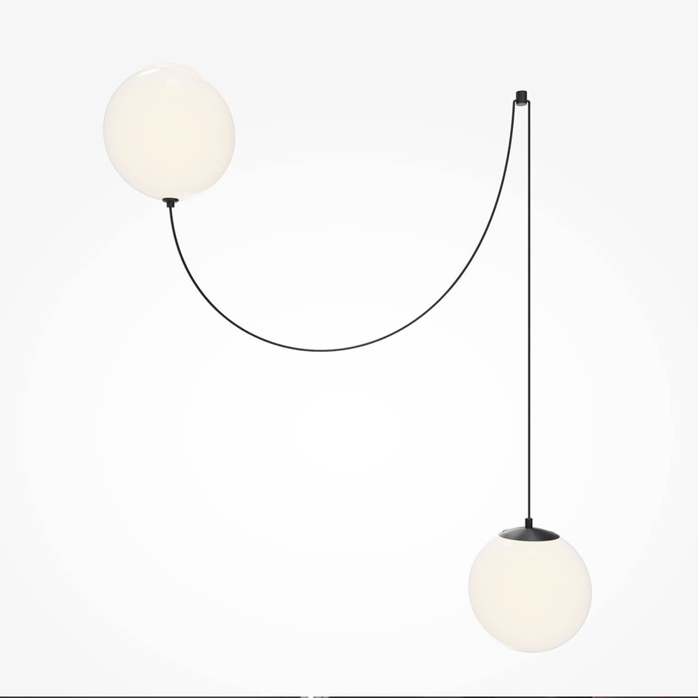 Asteris Multi Globe Pendant Lamp by Bling Lighting Studio