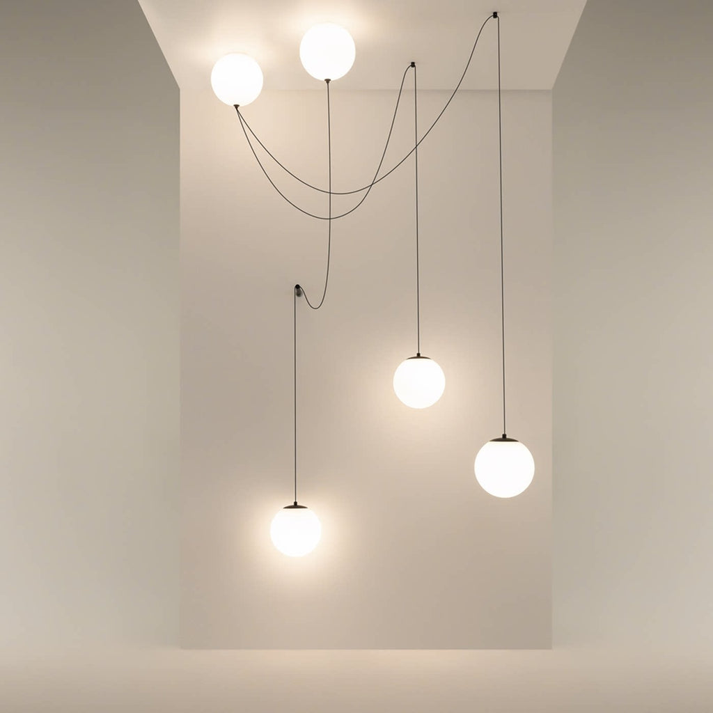 Asteris Multi Globe Pendant Lamp by Bling Lighting Studio
