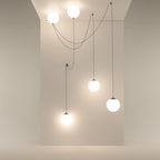Asteris Multi Globe Pendant Lamp by Bling Lighting Studio