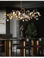 Sutober Sculptural Branch Chandelier for Staircase detail view
