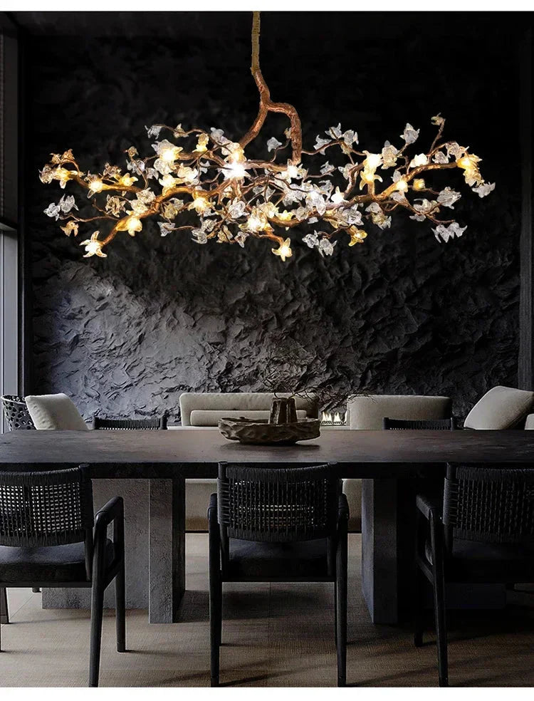 Sutober Sculptural Branch Chandelier for Staircase material and finish detail