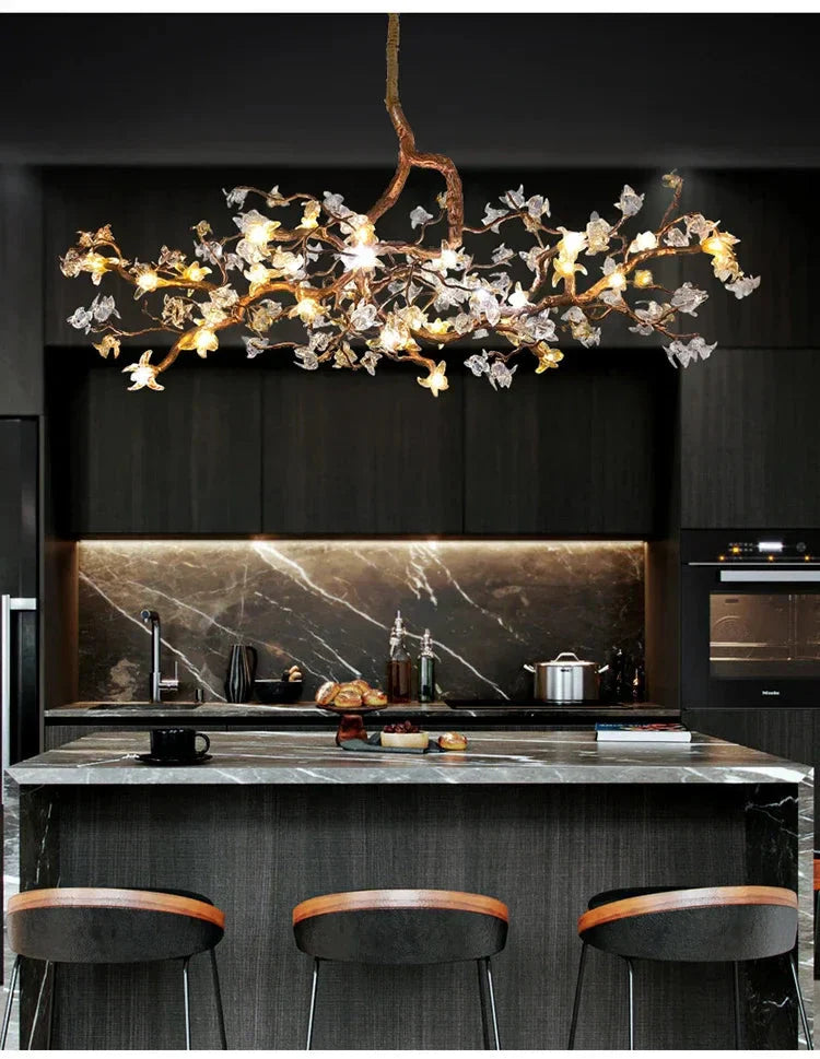 Sutober Sculptural Branch Chandelier for Staircase additional product view