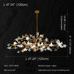 Sutober Sculptural Branch Chandelier by Bling Lighting Studio