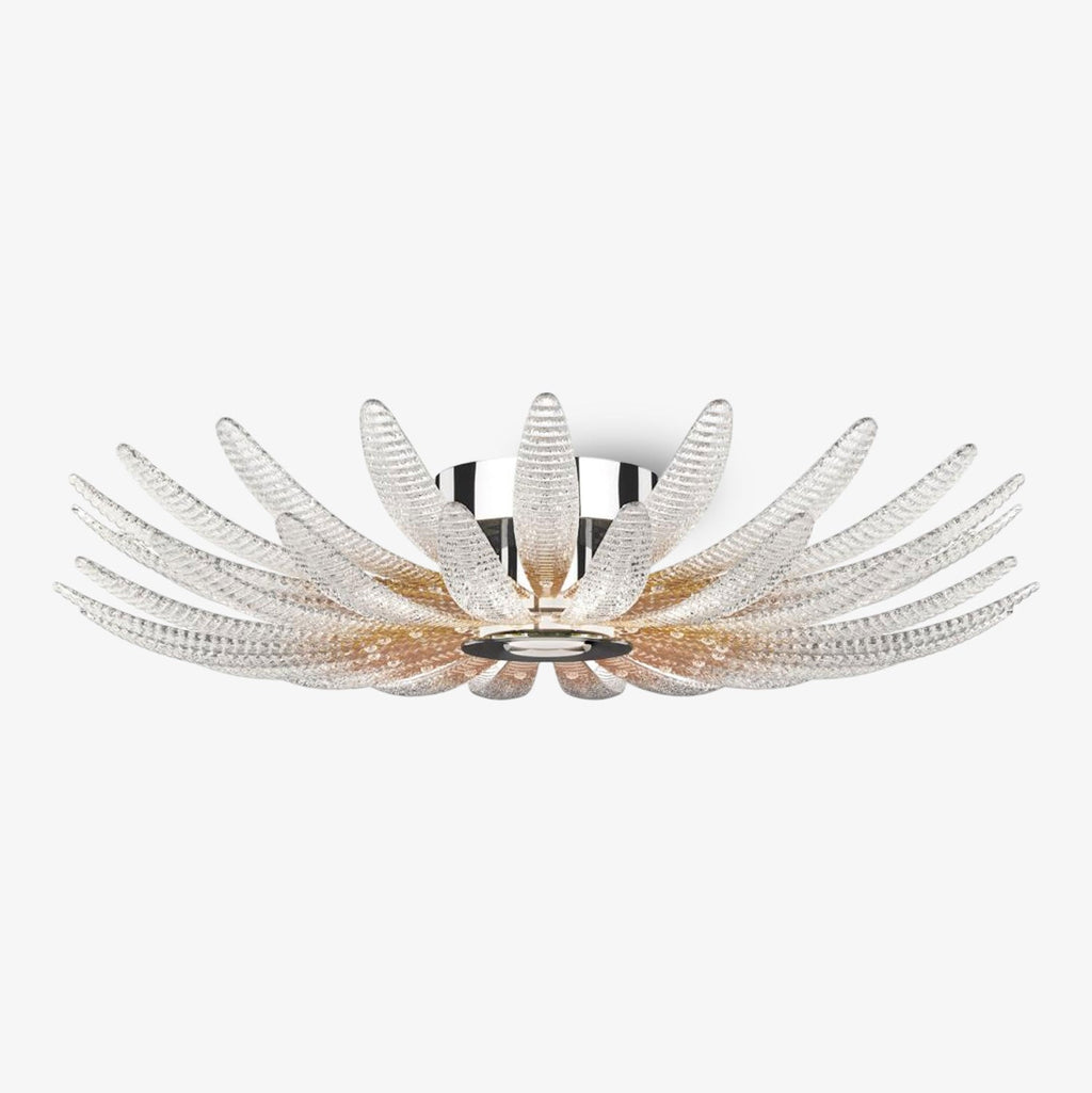 Aurelia Murano Glass Petal Ceiling Light by Bling Lighting Studio