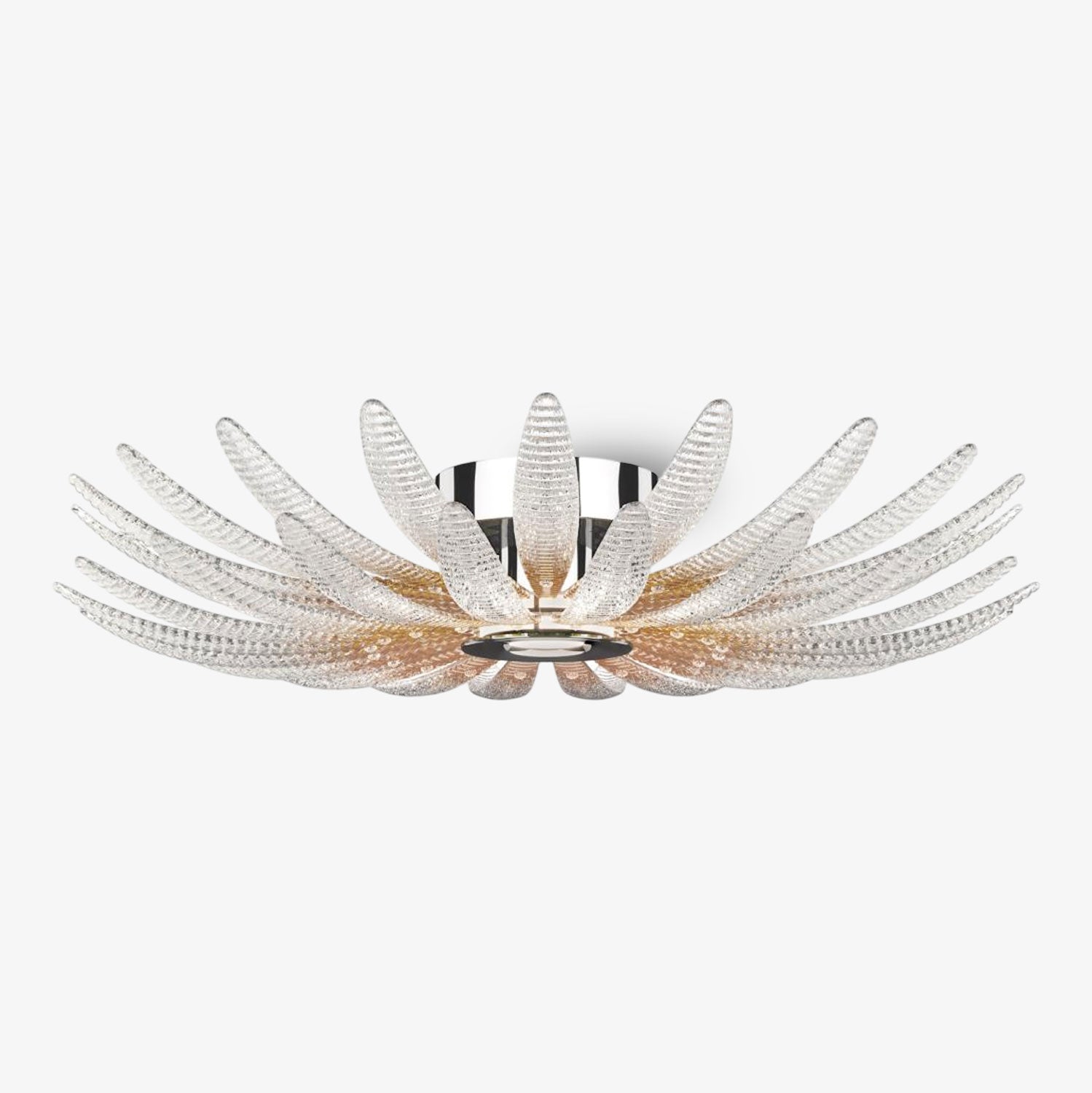 Aurelia Murano Glass Petal Ceiling Light by Bling Lighting Studio