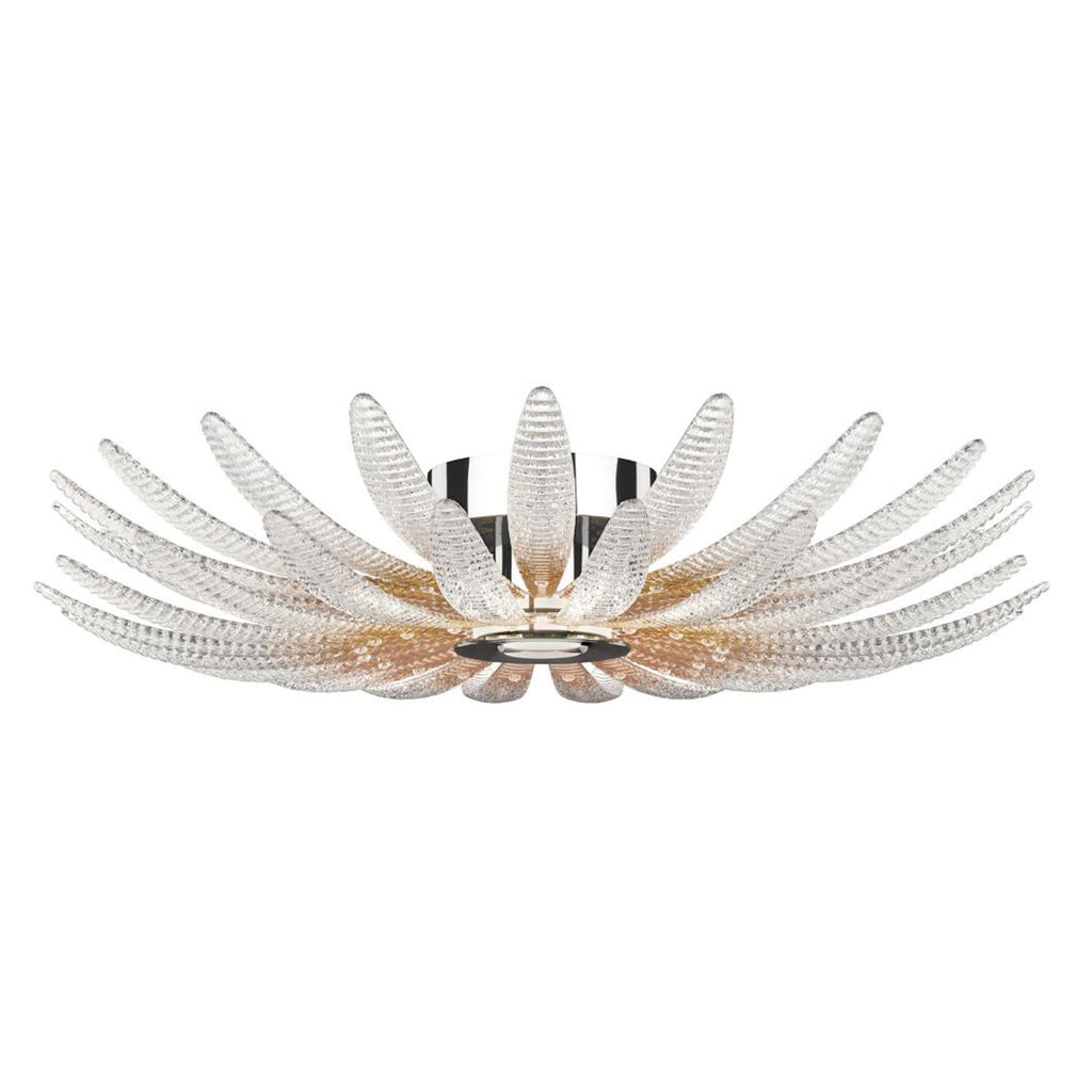 Aurelia Murano Glass Petal Ceiling Light by Bling Lighting Studio