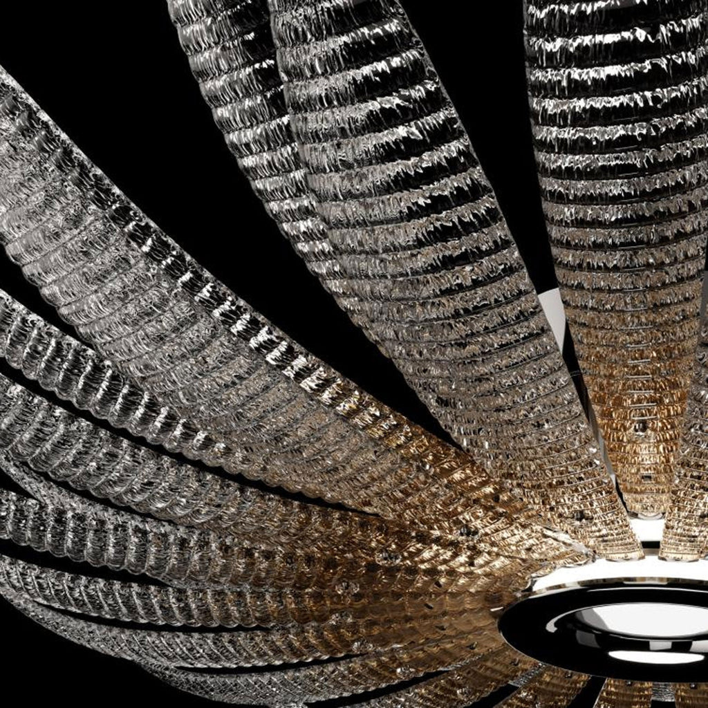 Aurelia Murano Glass Petal Ceiling Light by Bling Lighting Studio