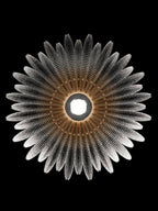 Aurelia Murano Glass Petal Ceiling Light by Bling Lighting Studio