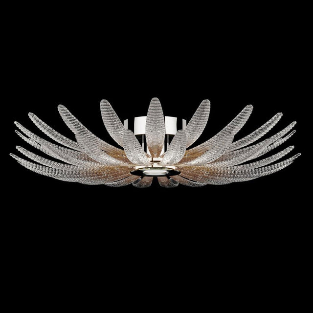 Aurelia Murano Glass Petal Ceiling Light by Bling Lighting Studio