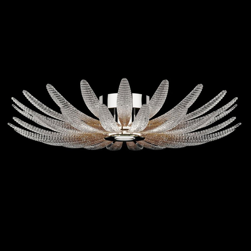 Aurelia Murano Glass Petal Ceiling Light by Bling Lighting Studio