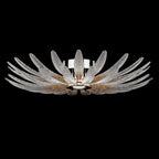 Aurelia Murano Glass Petal Ceiling Light by Bling Lighting Studio