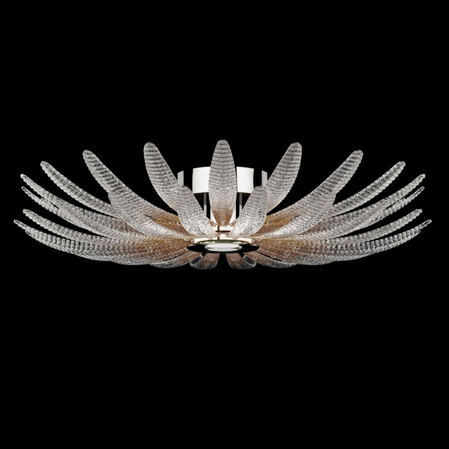 Aurelia Murano Glass Petal Ceiling Light by Bling Lighting Studio