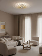 Aurelia Murano Glass Petal Ceiling Light by Bling Lighting Studio