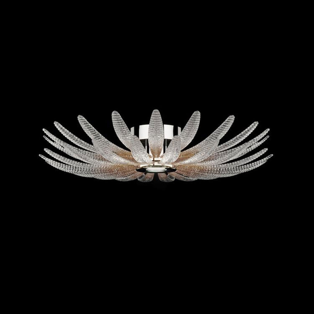 Aurelia Murano Glass Petal Ceiling Light by Bling Lighting Studio