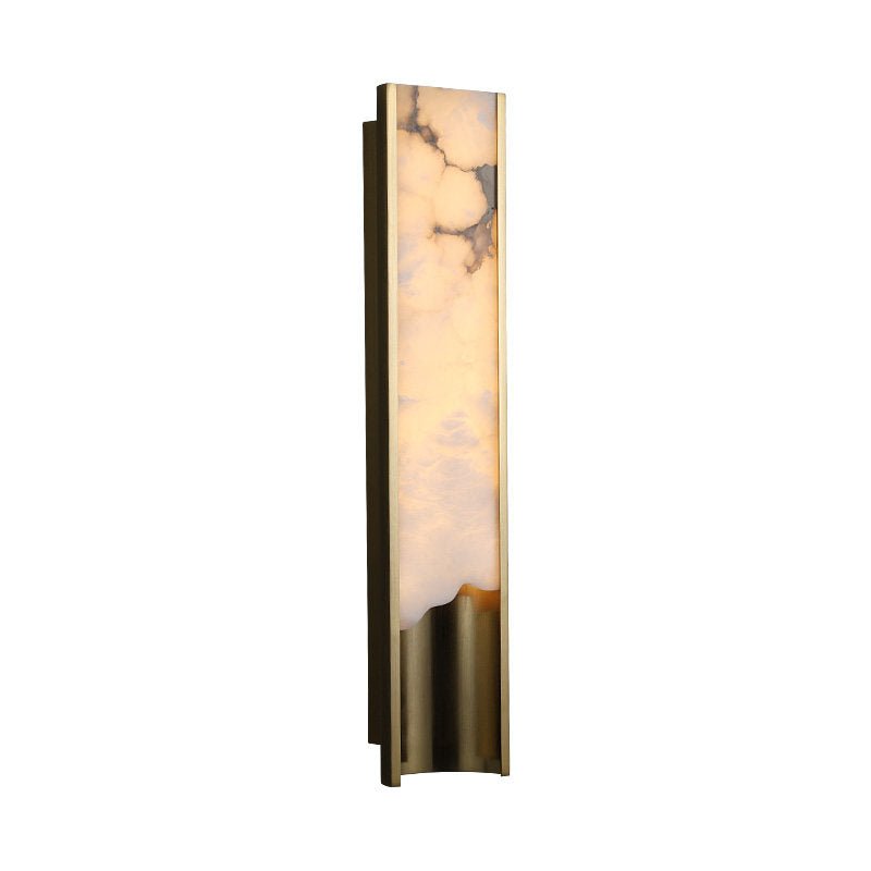 Aurelia Vein Alabaster Wall Light by Bling Lighting Studio