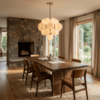 Aurelia Alabaster Cluster Chandelier by Bling Lighting Studio