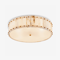 Aurelia Alabaster Ring Ceiling Lamp by Bling Lighting Studio