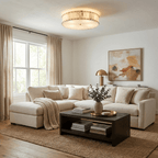 Aurelia Alabaster Ring Ceiling Lamp by Bling Lighting Studio