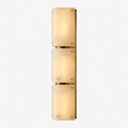 Aurelia Double Panel Alabaster Wall Light by Bling Lighting Studio