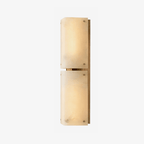 Aurelia Double Panel Alabaster Wall Light by Bling Lighting Studio