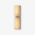 Aurelia Double Panel Alabaster Wall Light by Bling Lighting Studio