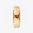 Aurelian Twin Alabaster Wall Light by Bling Lighting Studio