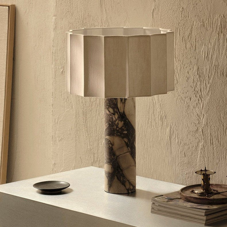 Aurelio Marble Table Lamp by Bling Lighting Studio