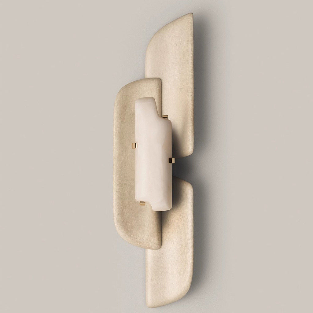 Aurellin Alabaster Sconce by Bling Lighting Studio