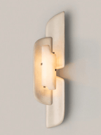 Aurellin Alabaster Sconce by Bling Lighting Studio