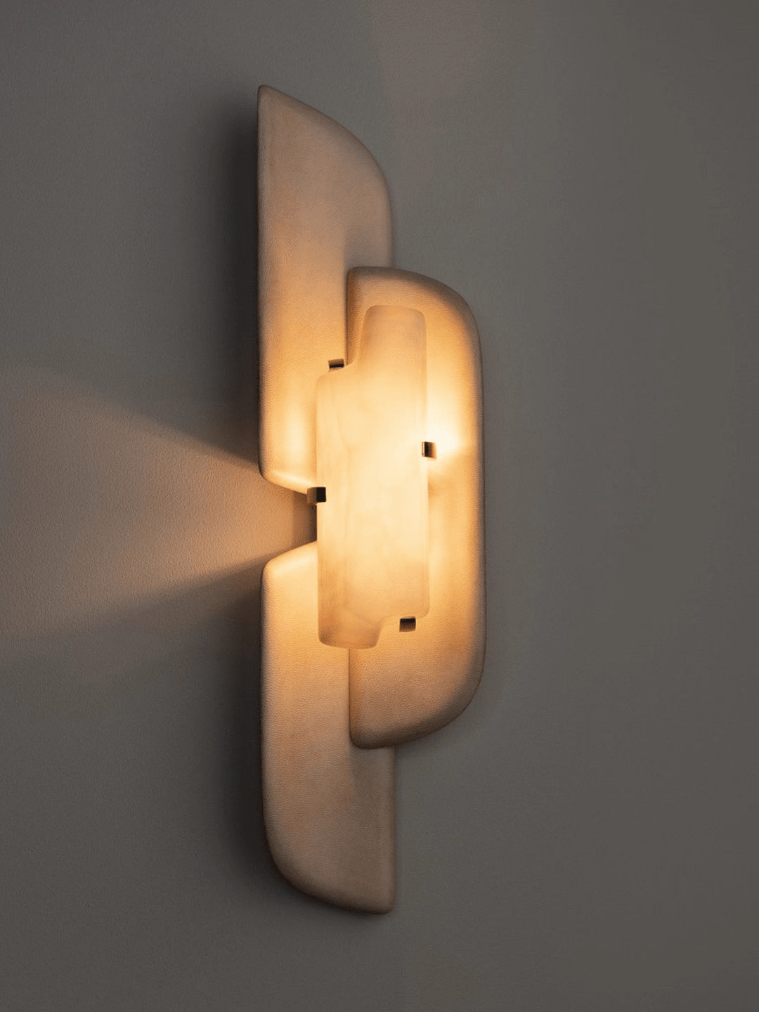 Aurellin Alabaster Sconce by Bling Lighting Studio