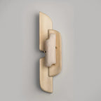 Aurellin Alabaster Sconce by Bling Lighting Studio