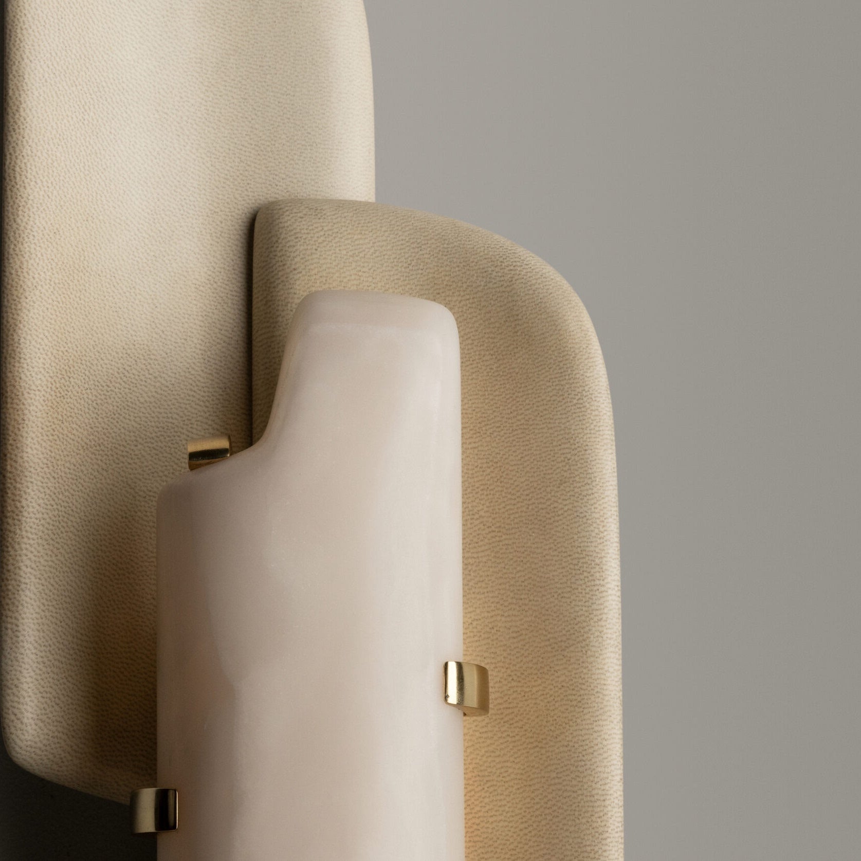 Aurellin Alabaster Sconce by Bling Lighting Studio