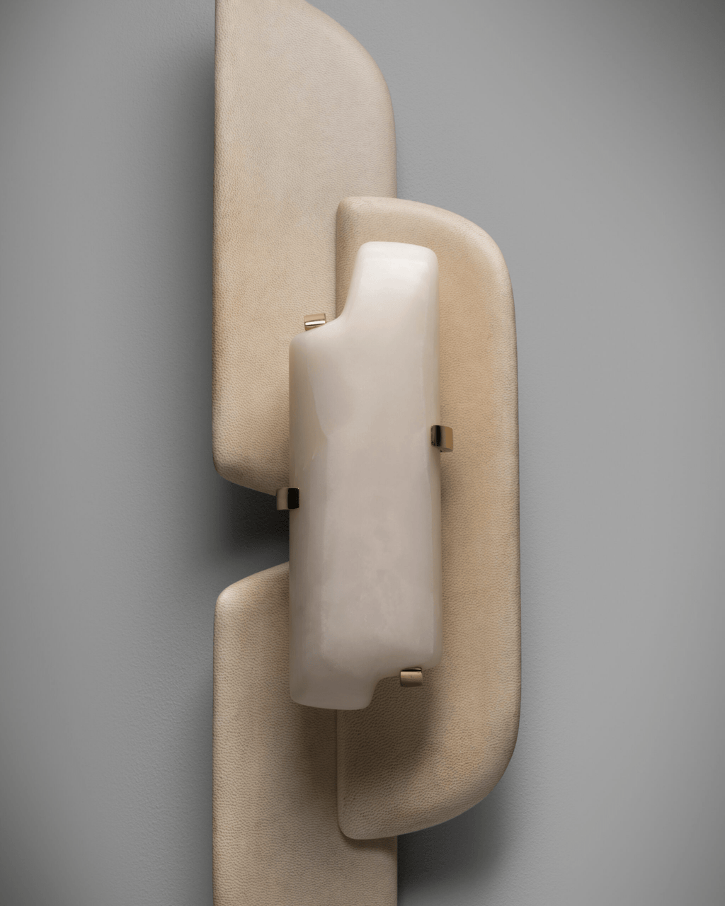 Aurellin Alabaster Sconce by Bling Lighting Studio